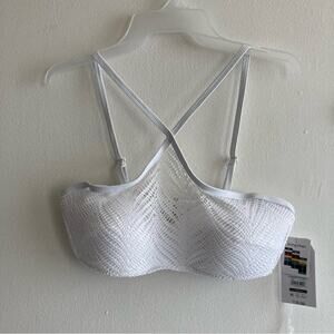 Time and tru Small white bikini top